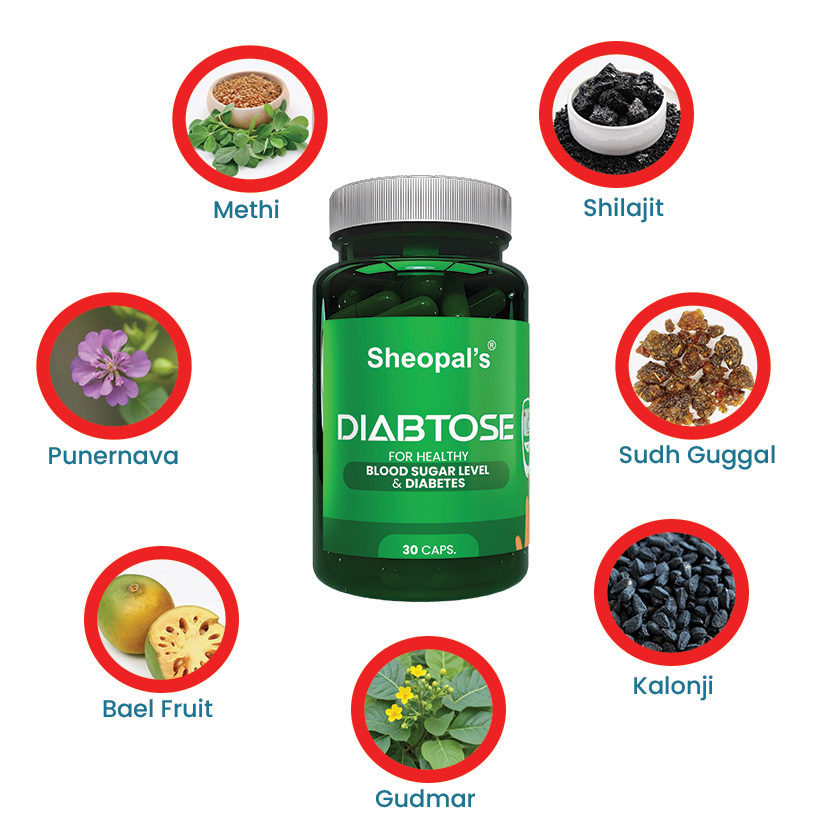Herbal sugar level CapsulesProduct image.